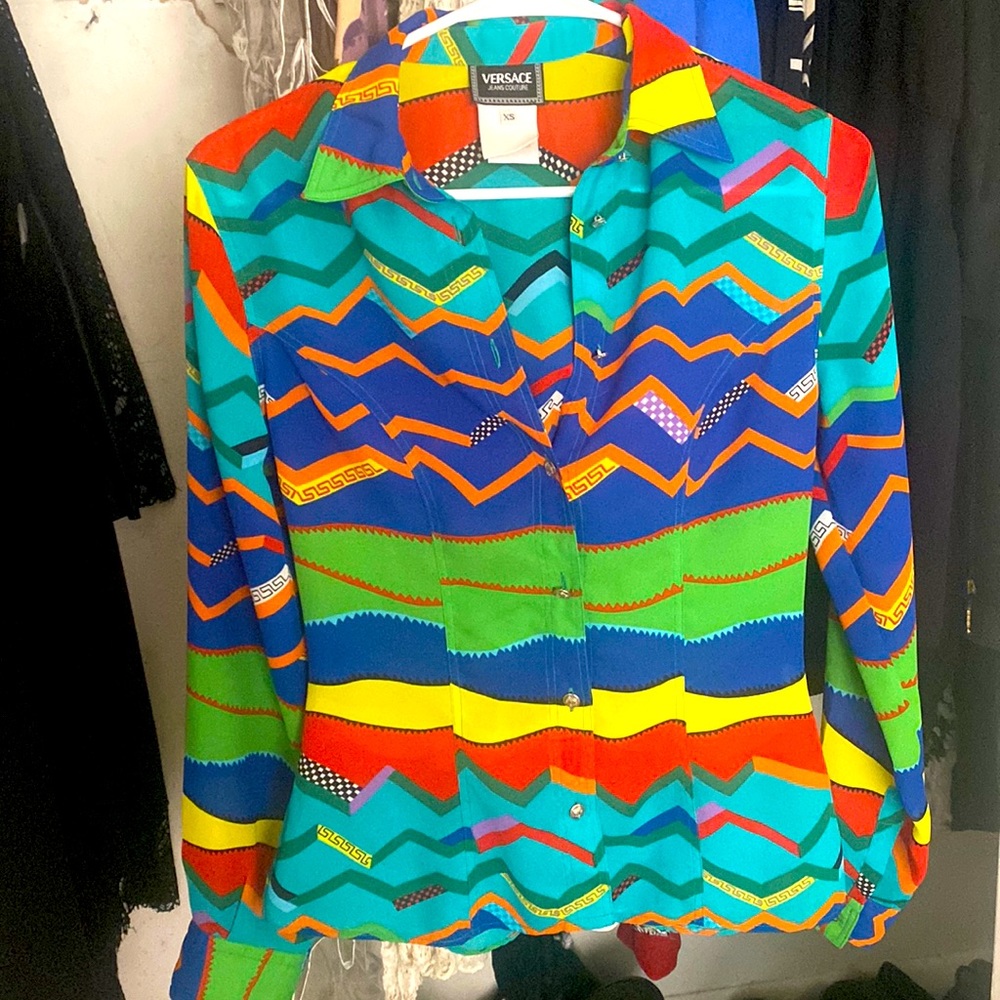 Authentic VERSACE Blouse 90s